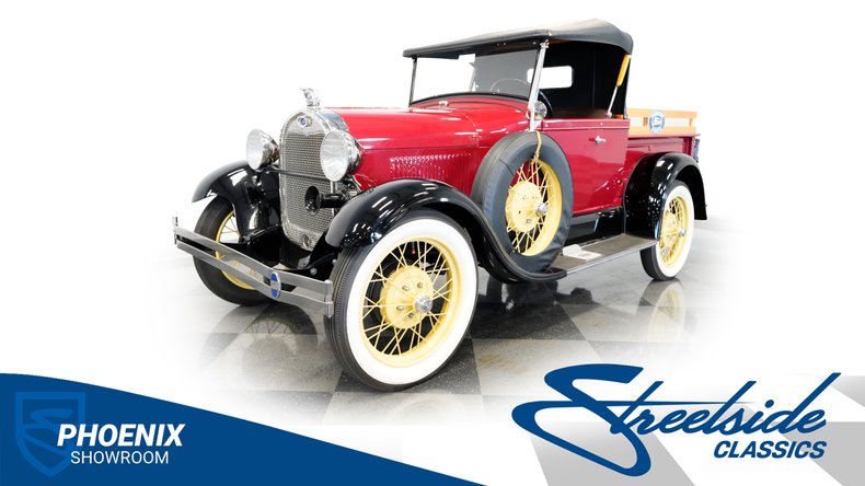 Ford-Model-a-1929-Burgundy-Brown-25