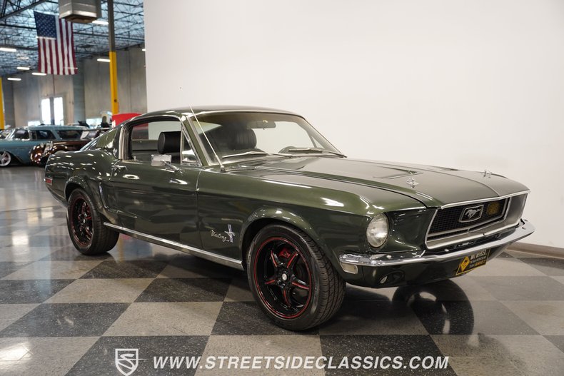 Ford-Mustang-1968-Green-Black-16