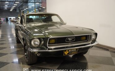 Ford-Mustang-1968-Green-Black-17