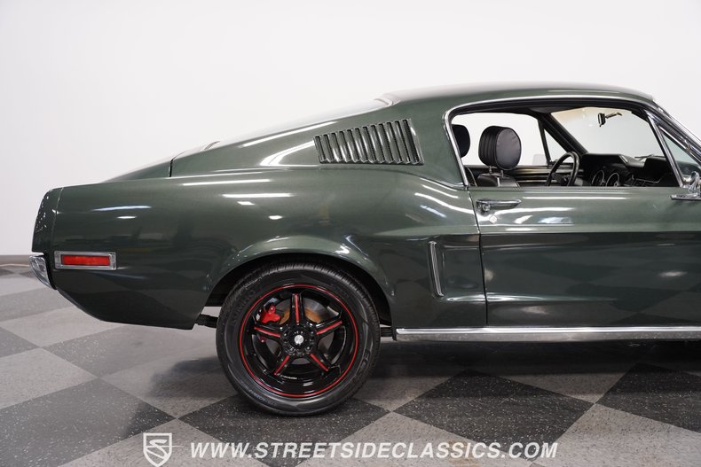 Ford-Mustang-1968-Green-Black-24