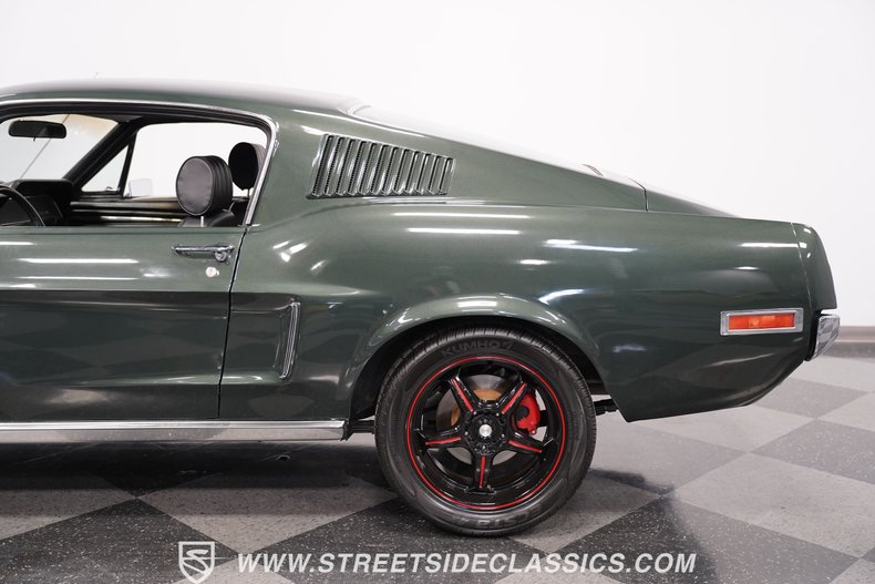 Ford-Mustang-1968-Green-Black-7