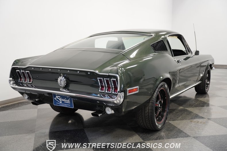 Ford-Mustang-1968-Green-Black-8