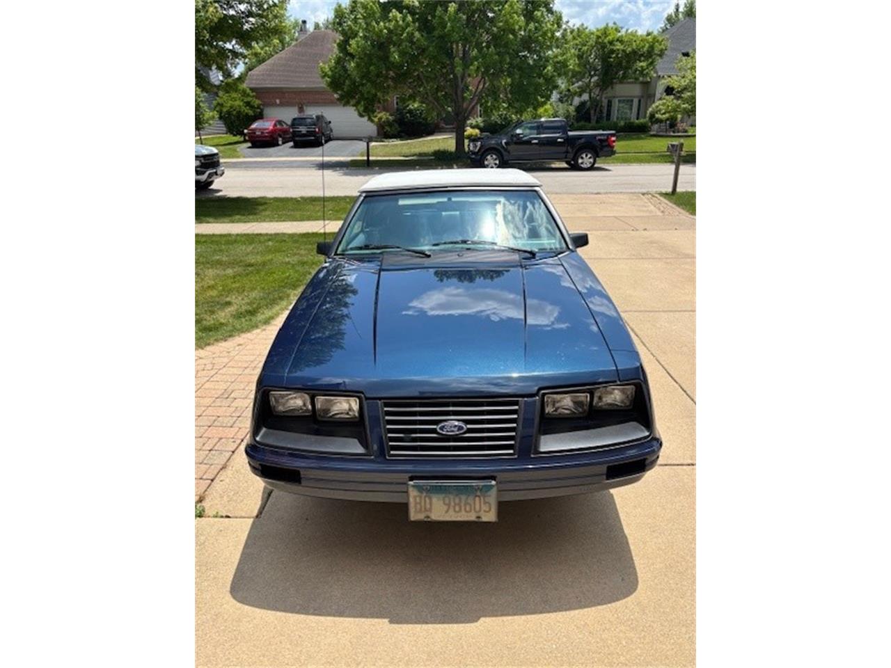 Ford-Mustang-1983-Blue-Blue-2