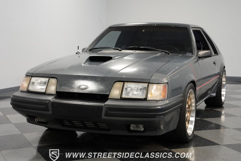 Ford-Mustang-1986-Gray-Gray-18