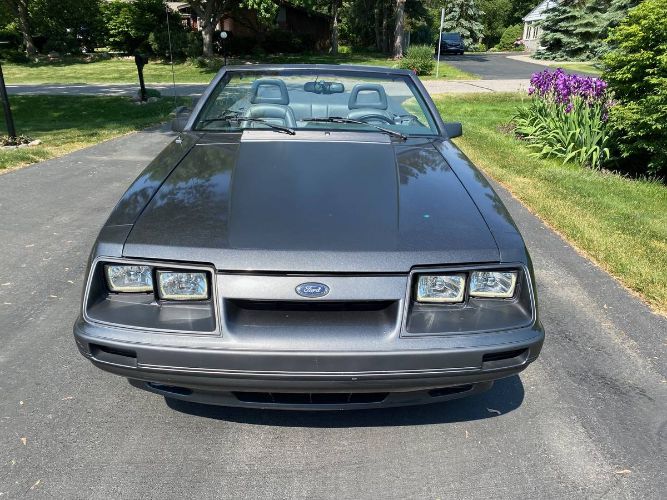 Ford-Mustang-1986-Gray-Gray-Leather-2