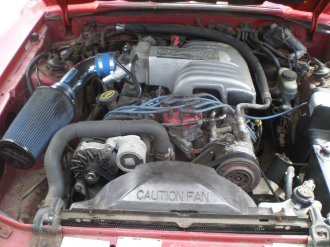 Ford-Mustang-1987-Red-1