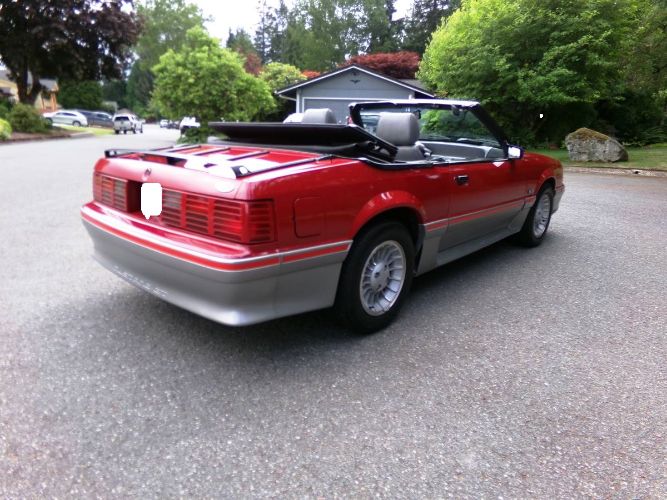 Ford-Mustang-1987-Scarlet-Red-Gray-Leather-1