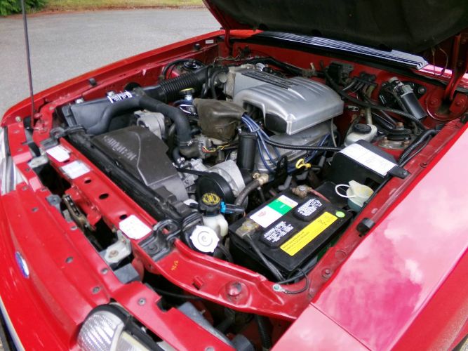 Ford-Mustang-1987-Scarlet-Red-Gray-Leather-19