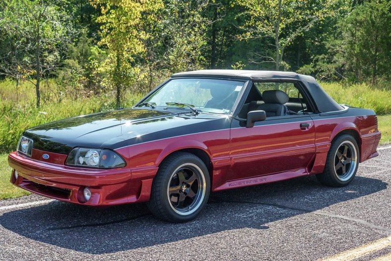 Ford-Mustang-1988-BlackMaroon-Gray-Cloth-18