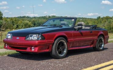 Ford-Mustang-1988-BlackMaroon-Gray-Cloth-5