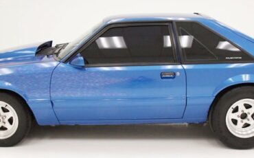 Ford-Mustang-1988-Medium-Blue-Metallic-Gray-1