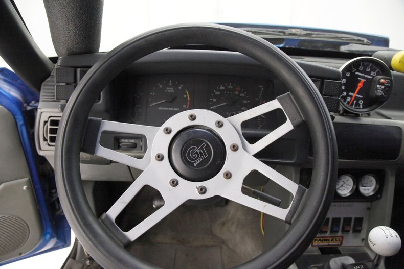 Ford-Mustang-1988-Medium-Blue-Metallic-Gray-35