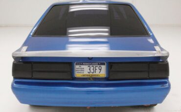 Ford-Mustang-1988-Medium-Blue-Metallic-Gray-4