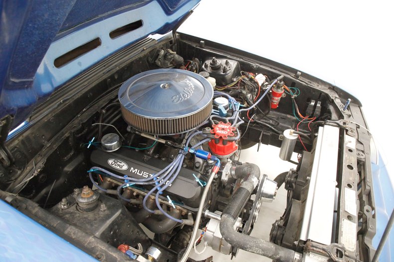 Ford-Mustang-1988-Medium-Blue-Metallic-Gray-9