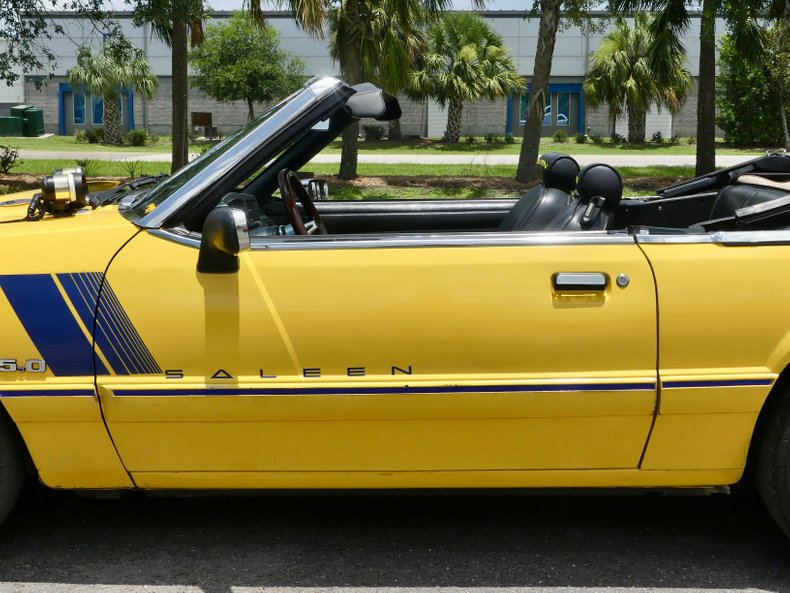 Ford-Mustang-1989-Yellow-Black-38