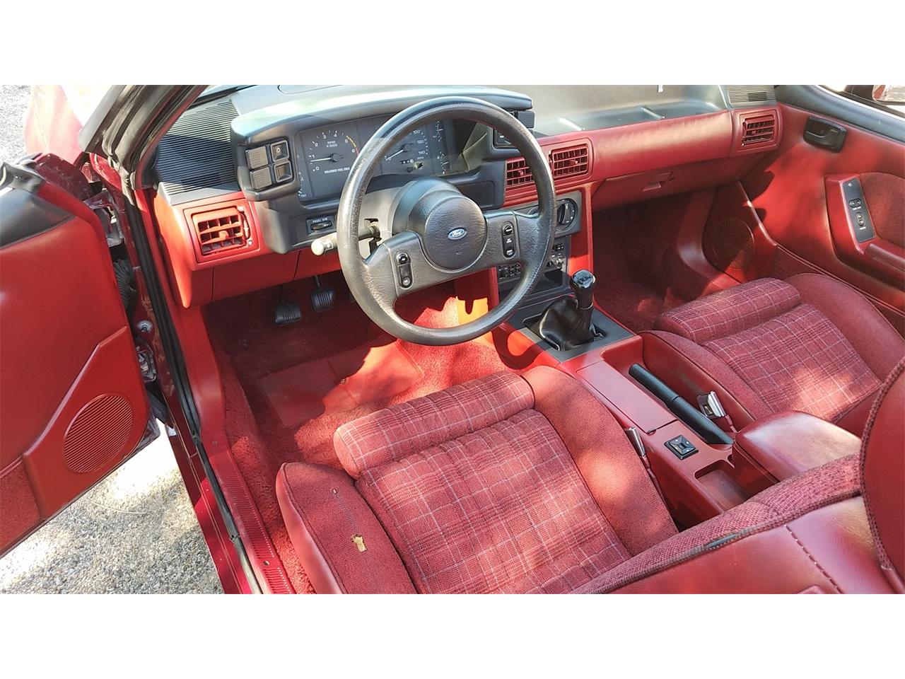 Ford-Mustang-1989-maroon-red-18