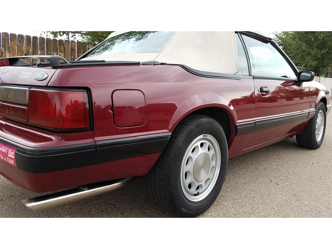 Ford-Mustang-1989-maroon-red-23