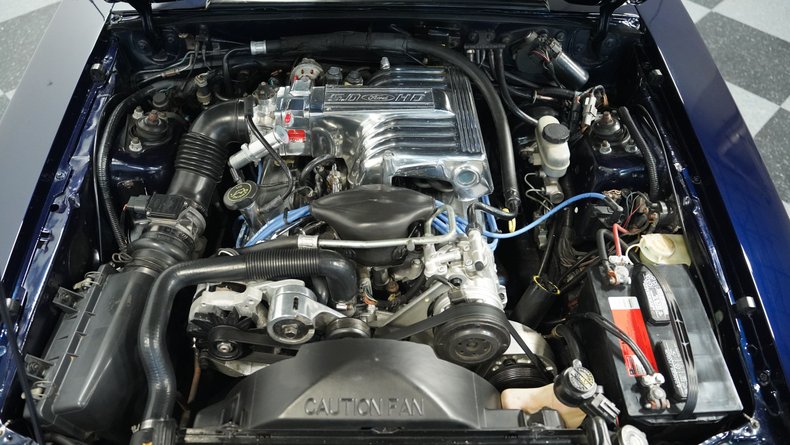 Ford-Mustang-1990-Dark-Blue-Metallic-Graphite-Gray-1
