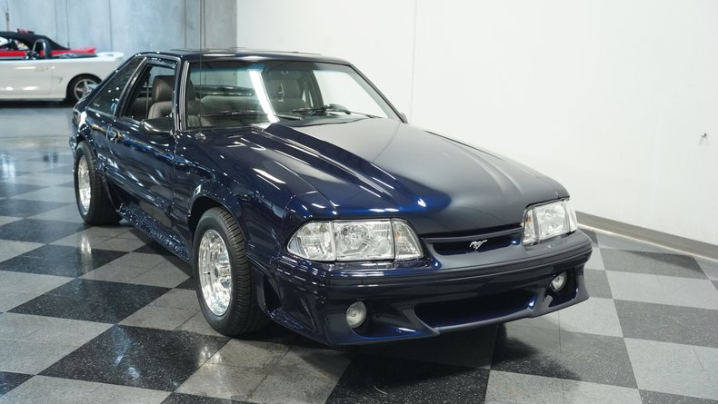 Ford-Mustang-1990-Dark-Blue-Metallic-Graphite-Gray-18