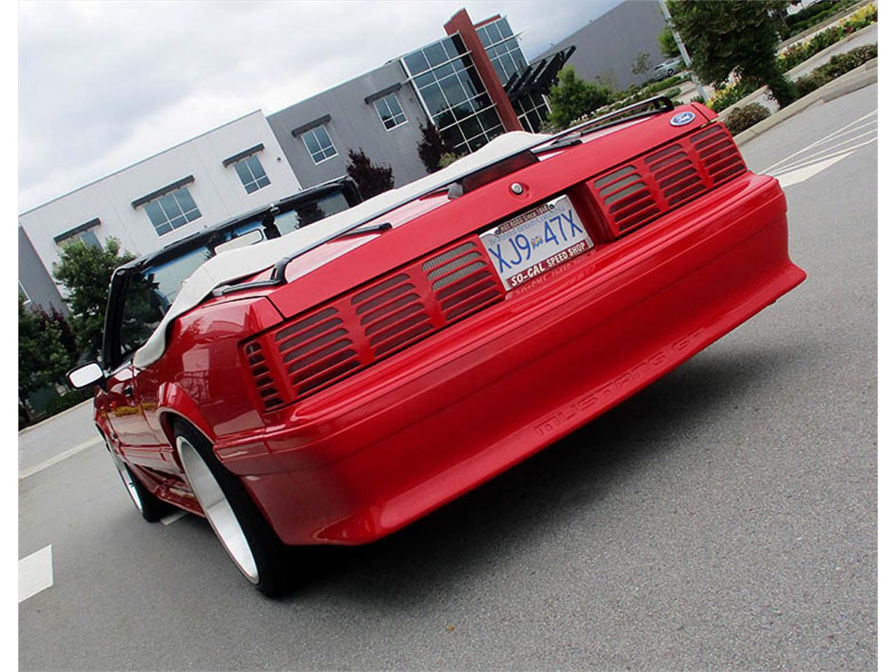 Ford-Mustang-1993-Red-White-1