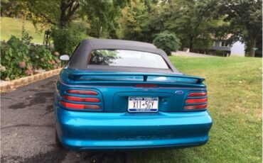 Ford-Mustang-1994-Teal-Plush-black-1