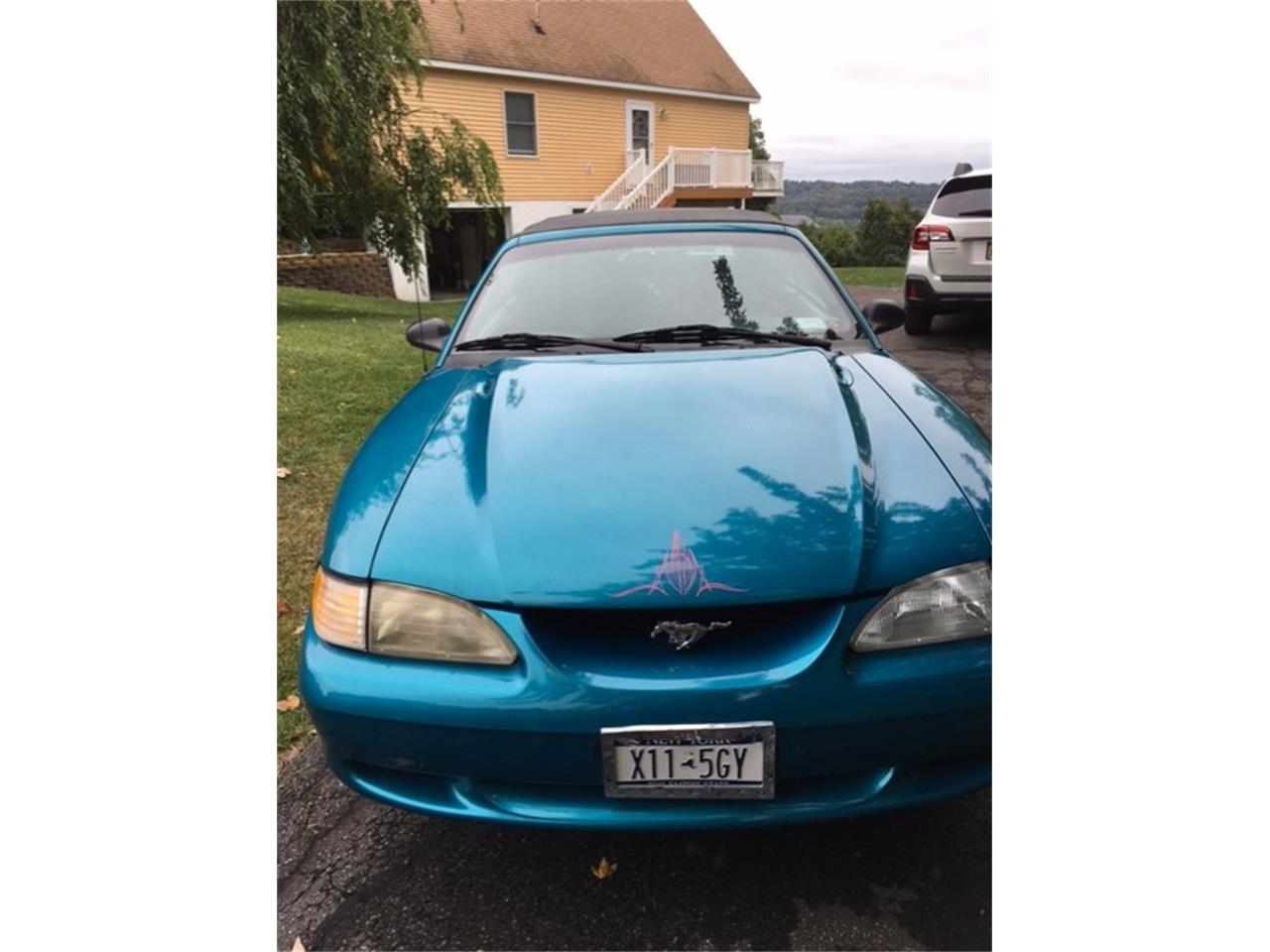 Ford-Mustang-1994-Teal-Plush-black-10
