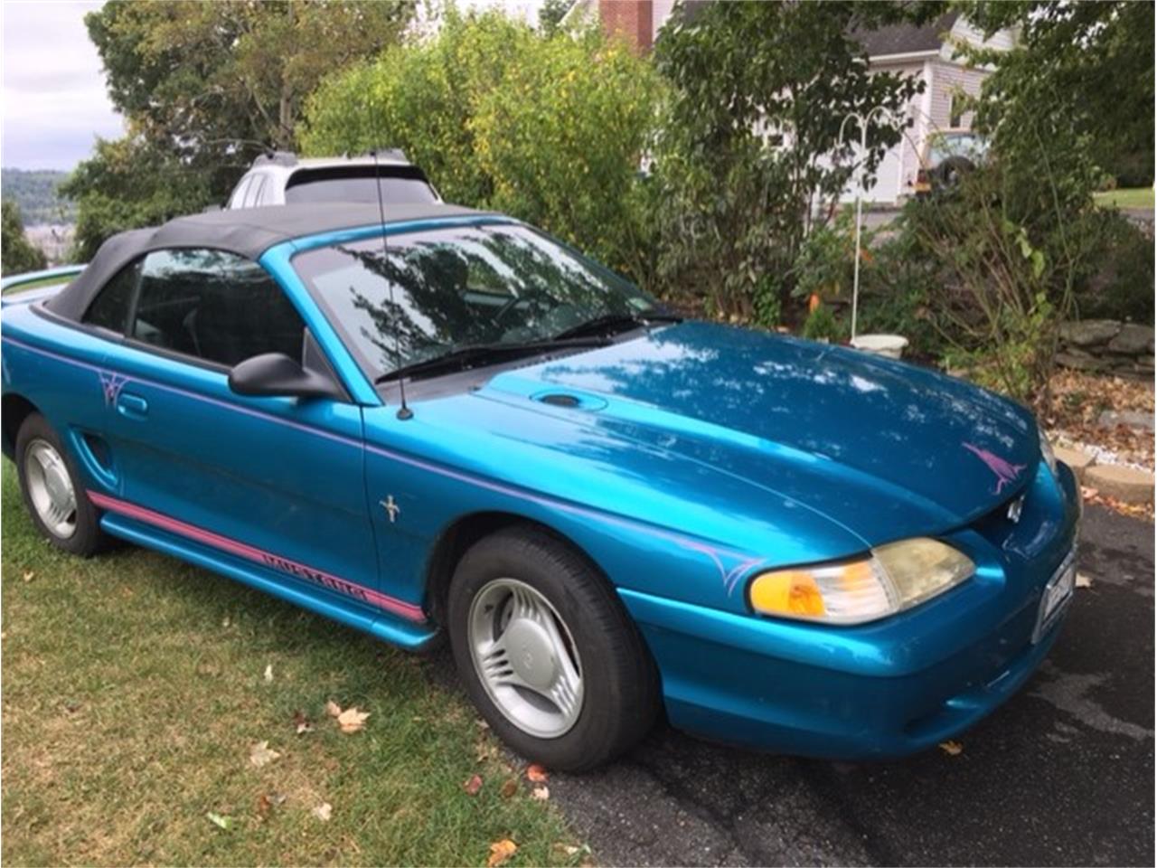 Ford-Mustang-1994-Teal-Plush-black-11