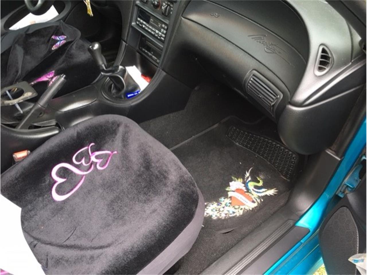 Ford-Mustang-1994-Teal-Plush-black-16