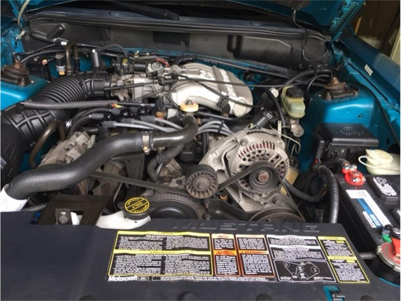 Ford-Mustang-1994-Teal-Plush-black-17