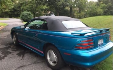 Ford-Mustang-1994-Teal-Plush-black-3