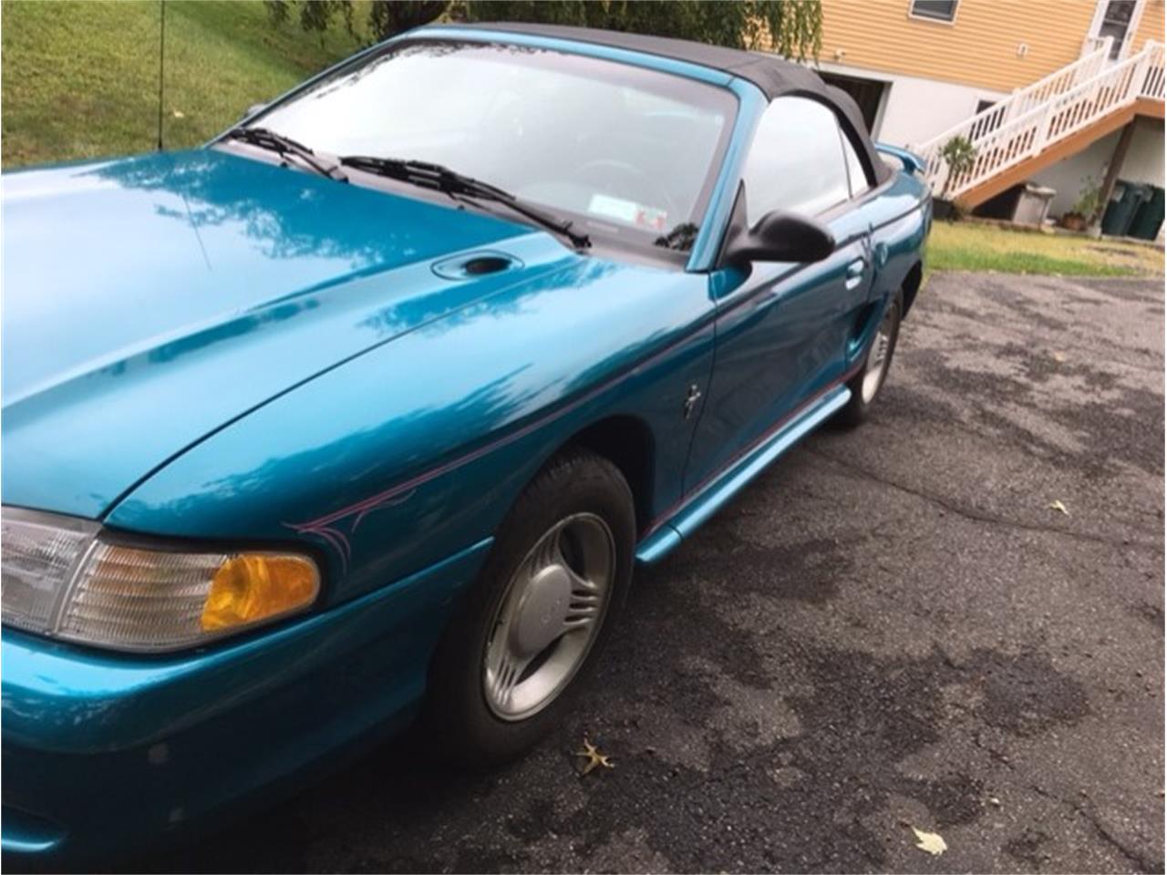 Ford-Mustang-1994-Teal-Plush-black-9
