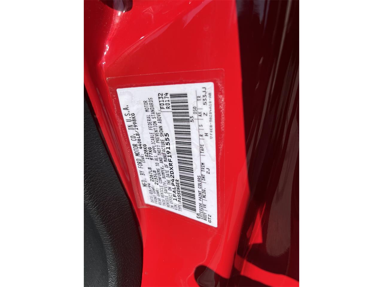 Ford-Mustang-cobra-1994-Red-Grey-32