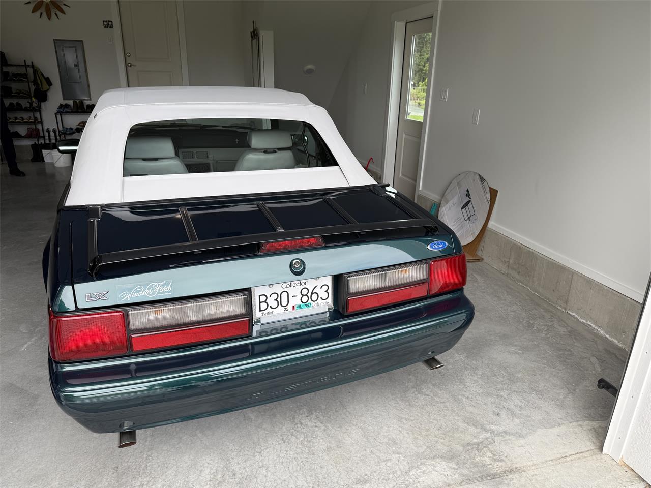 Ford-Mustang-lx-1990-Green-White-3
