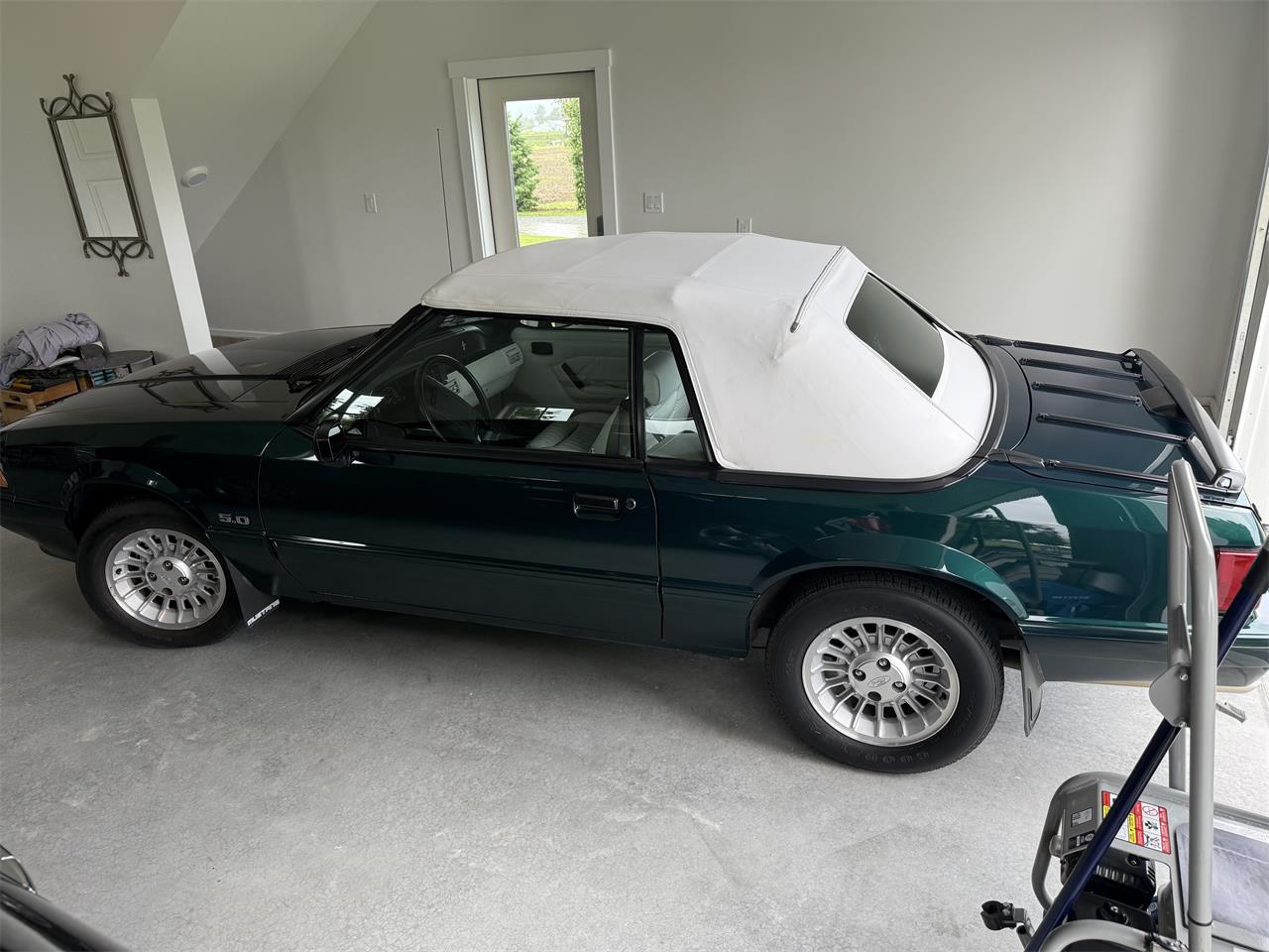 Ford-Mustang-lx-1990-Green-White-7