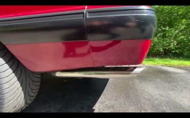 Ford-Mustang-lx-1991-Medium-Red-Gray