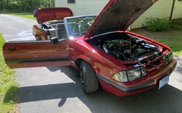 Ford-Mustang-lx-1991-Medium-Red-Gray-5