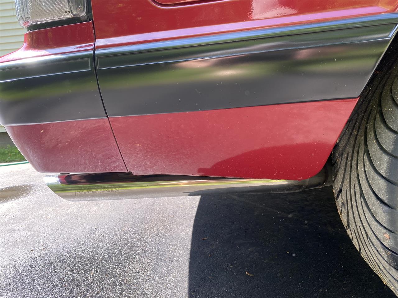 Ford-Mustang-lx-1991-Medium-Red-Gray-8