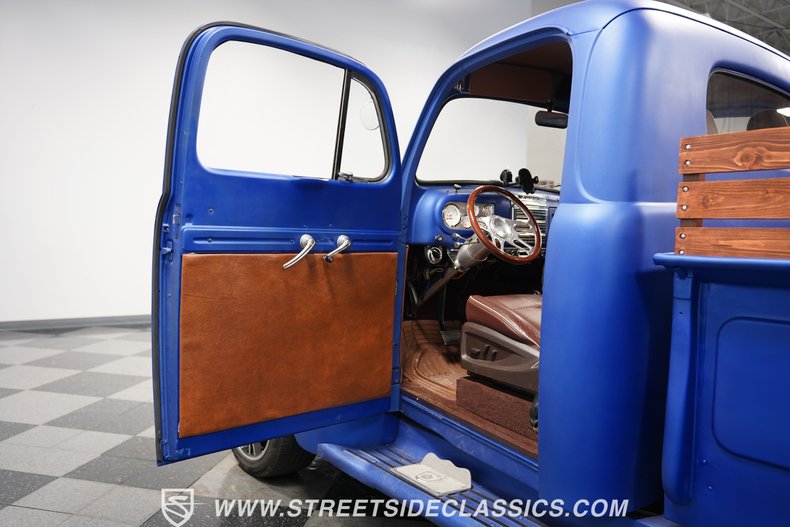 Ford-Other-1950-Matte-Blue-Brown-11