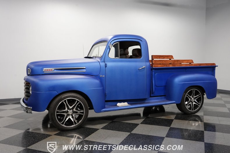 Ford-Other-1950-Matte-Blue-Brown-4