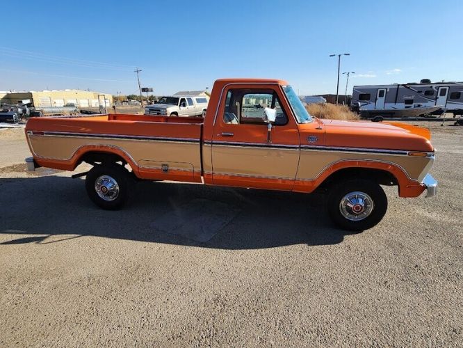 Ford-Other-1977-Orange-Tan-1