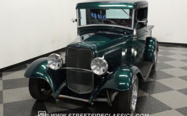 Ford-Pickup-1932-Dark-Green-Metallic-Gray-18