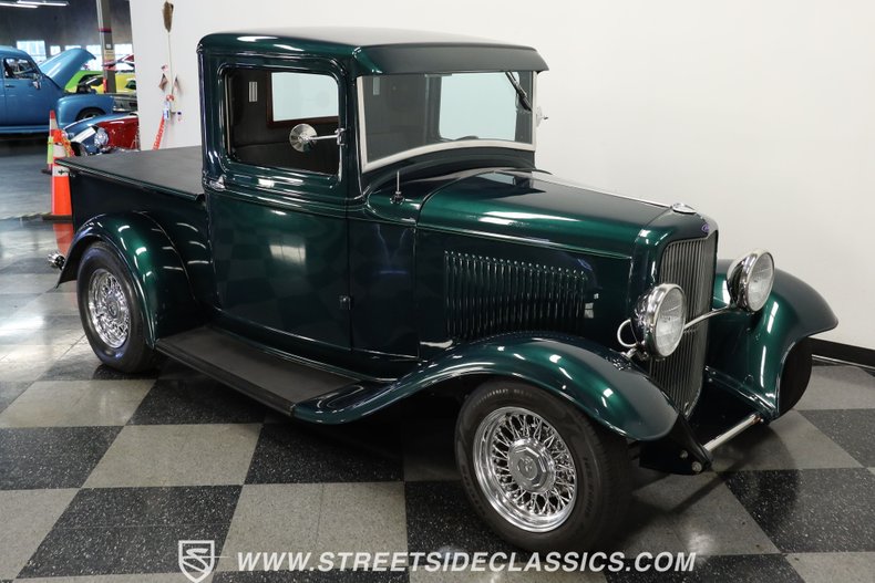 Ford-Pickup-1932-Dark-Green-Metallic-Gray-30