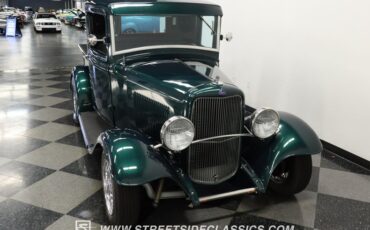 Ford-Pickup-1932-Dark-Green-Metallic-Gray-31