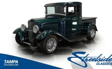 Ford-Pickup-1932-Dark-Green-Metallic-Gray