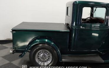 Ford-Pickup-1932-Dark-Green-Metallic-Gray-43
