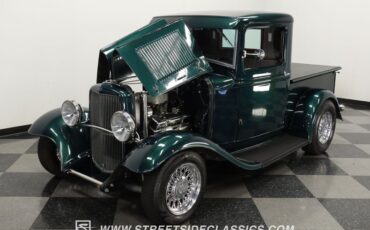 Ford-Pickup-1932-Dark-Green-Metallic-Gray-44