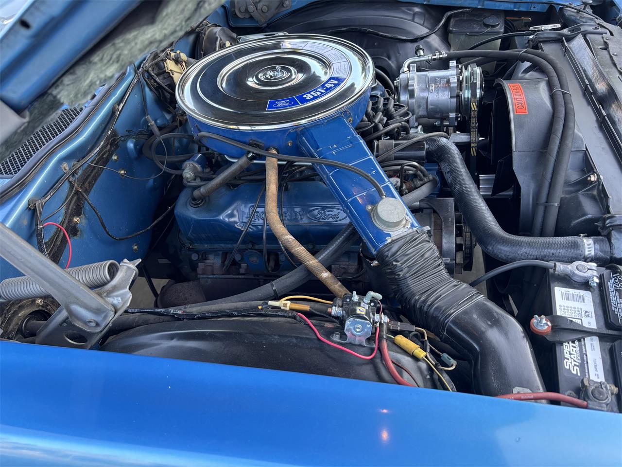 Ford-Ranchero-1973-Blue-Black-1