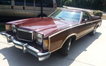 Ford-Ranchero-1979-Brown