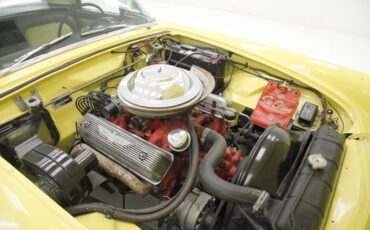 Ford-Thunderbird-1955-Goldenrod-Yellow-Black-11