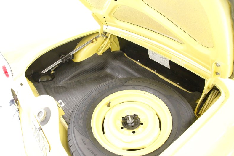 Ford-Thunderbird-1955-Goldenrod-Yellow-Black-36